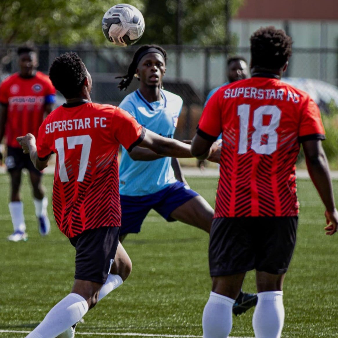 Super Stars FC attacking play