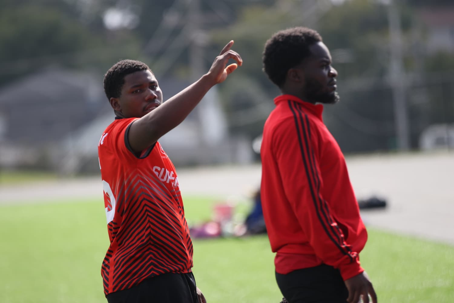 Super Stars FC goal celebration